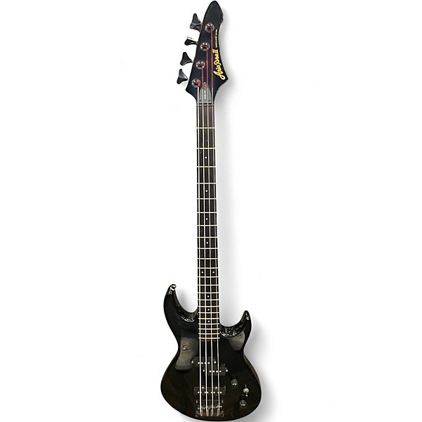 Used Aria VAB-40 Black Electric Bass Guitar