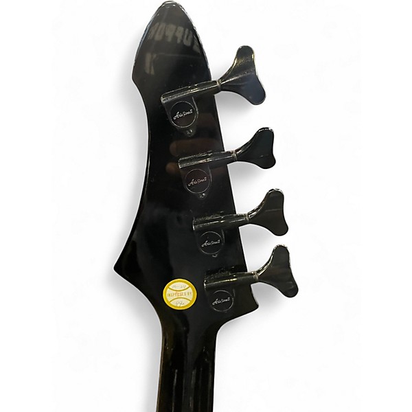 Used Aria VAB-40 Black Electric Bass Guitar