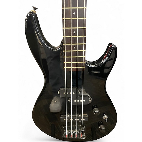 Used Aria VAB-40 Black Electric Bass Guitar