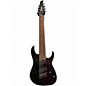 Used Ibanez RGMS8 Black Solid Body Electric Guitar thumbnail