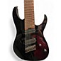 Used Ibanez RGMS8 Black Solid Body Electric Guitar