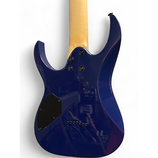 Used Ibanez GRG7221 Blue Sunburst Solid Body Electric Guitar