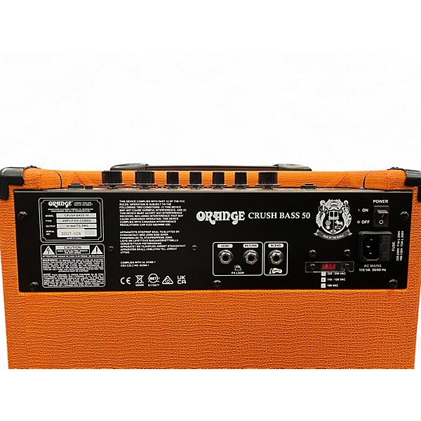 Used Orange Amplifiers CR50BXT 1x12 50W Bass Combo Amp