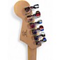 Used Squier Standard Stratocaster Black Solid Body Electric Guitar