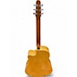 Used Seagull Performer CW Flame QIT Natural Acoustic Electric Guitar