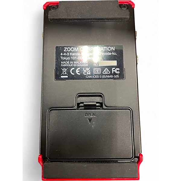 Used Zoom MS 60B+ Bass Effect Pedal