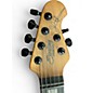 Used Sterling by Music Man JP150 DiMarzio Cerulean Blue Solid Body Electric Guitar
