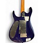 Used Sterling by Music Man JP150 DiMarzio Cerulean Blue Solid Body Electric Guitar