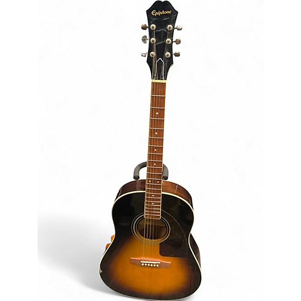 Used Epiphone J45 studio 2 Color Sunburst Acoustic Electric Guitar