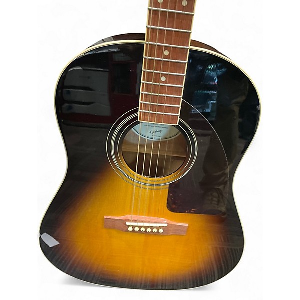 Used Epiphone J45 studio 2 Color Sunburst Acoustic Electric Guitar