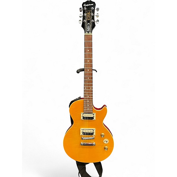 Used Epiphone Slash Appetite For Destruction Honey Burst Solid Body Electric Guitar