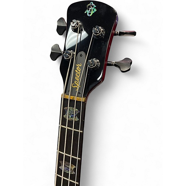 Used Spector EURO 4 CUSTOM Red Electric Bass Guitar