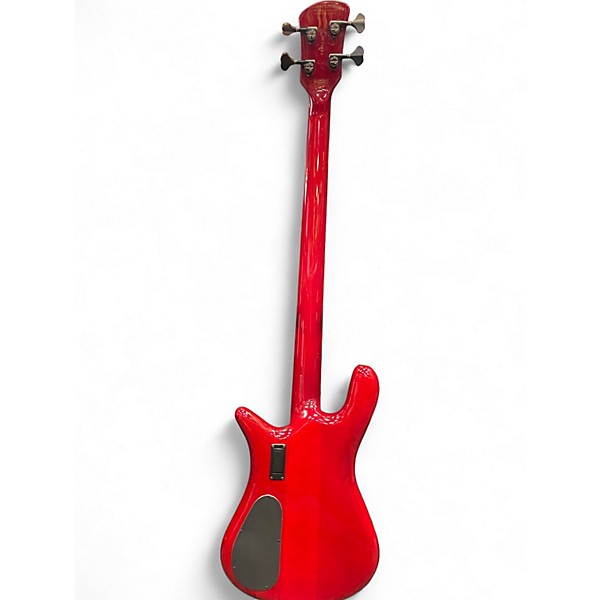 Used Spector EURO 4 CUSTOM Red Electric Bass Guitar