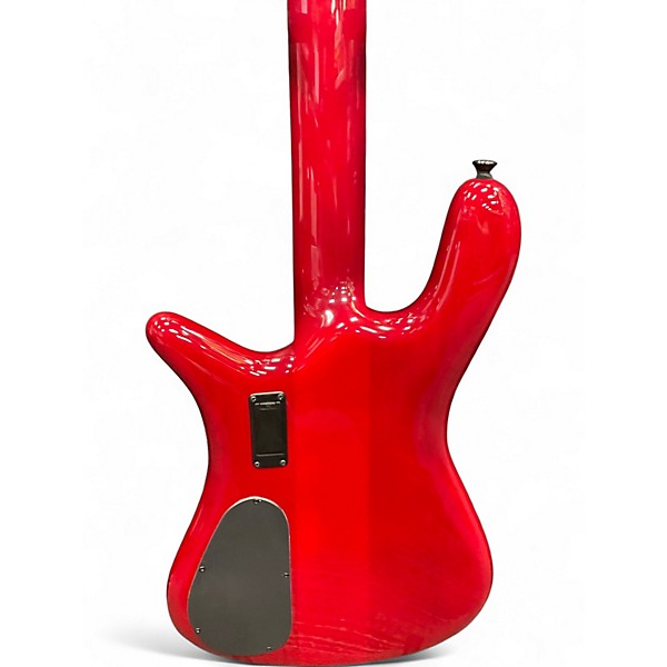 Used Spector EURO 4 CUSTOM Red Electric Bass Guitar