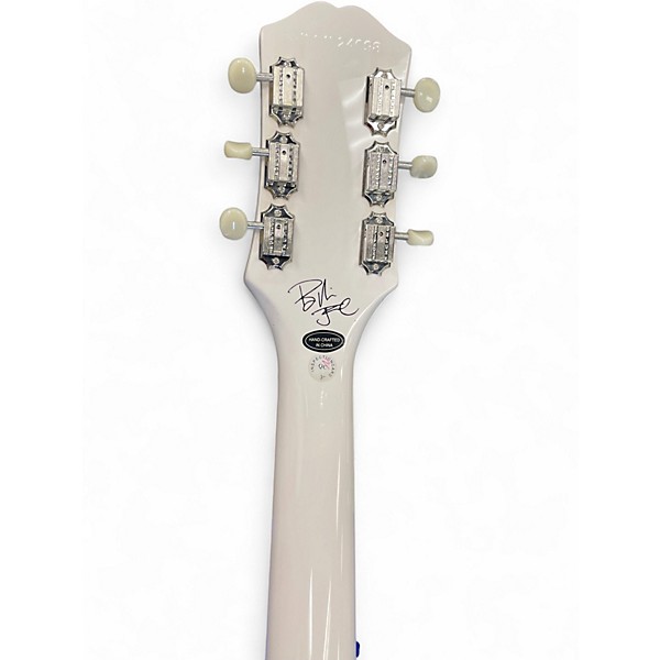 Used Epiphone Les Paul billie joe armstrong signature Alpine White Solid Body Electric Guitar