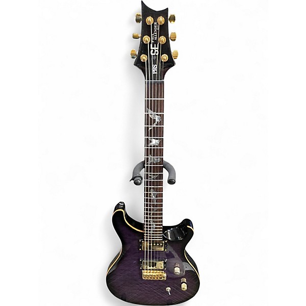 Used PRS Paul Allender Signature SE Trans Purple Solid Body Electric Guitar