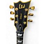 Used ESP EC1000 Deluxe Black and Gold Solid Body Electric Guitar
