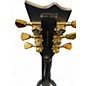 Used ESP EC1000 Deluxe Black and Gold Solid Body Electric Guitar