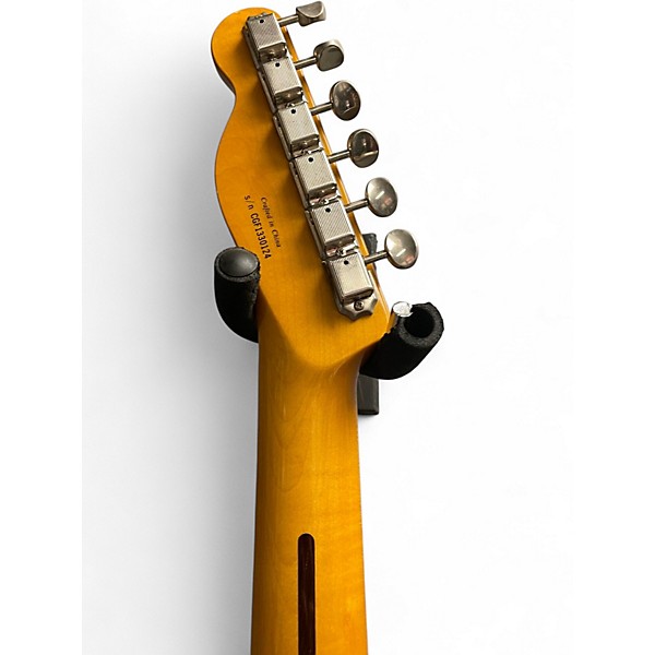 Used 2014 Fender Modern Player Telecaster Plus Honey Burst Solid Body Electric Guitar