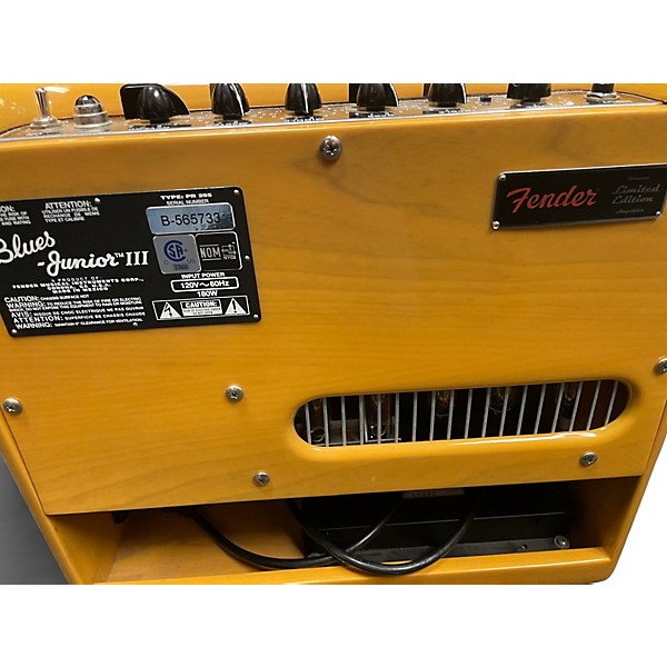 Used Fender FSR Blues Jr III LIMITED WOODY BUTTERSCOTCH Tube Guitar Combo Amp