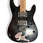Used Harley Benton FUSION-IV MN HT EMG Black Solid Body Electric Guitar