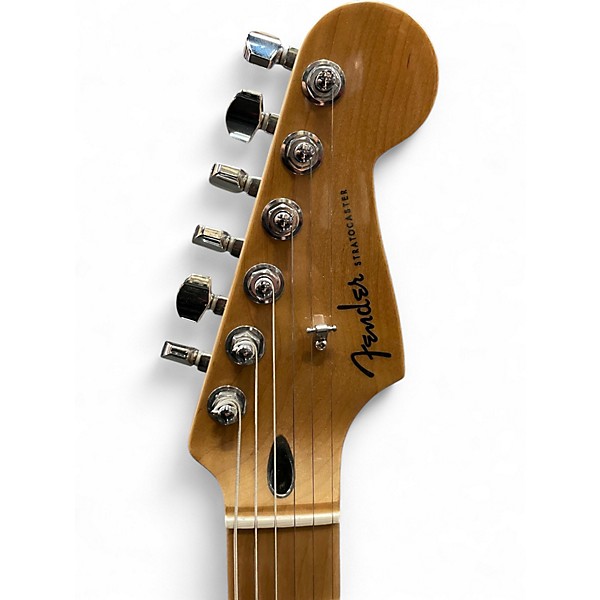 Used Fender Player Plus Stratocaster HSS Black Solid Body Electric Guitar