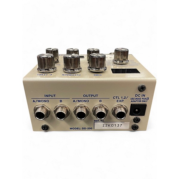 Used BOSS DD200 Digital Delay Effect Pedal