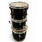 Used TAMA 4 Piece Imperialstar Black Drum Kit