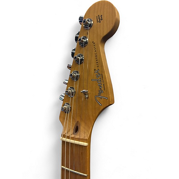 Used Fender American Professional Stratocaster SSS Cherry Sunburst Solid Body Electric Guitar