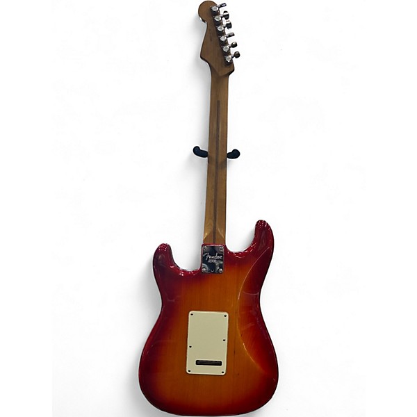 Used Fender American Professional Stratocaster SSS Cherry Sunburst Solid Body Electric Guitar