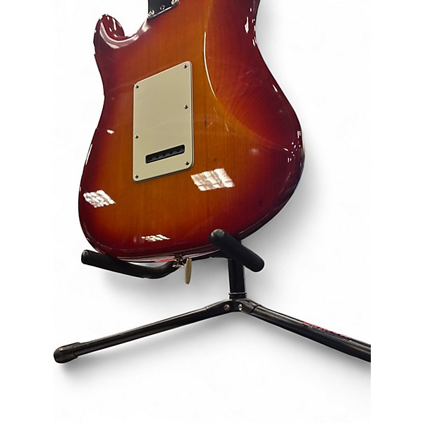 Used Fender American Professional Stratocaster SSS Cherry Sunburst Solid Body Electric Guitar