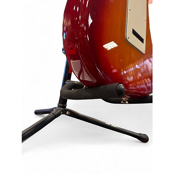 Used Fender American Professional Stratocaster SSS Cherry Sunburst Solid Body Electric Guitar
