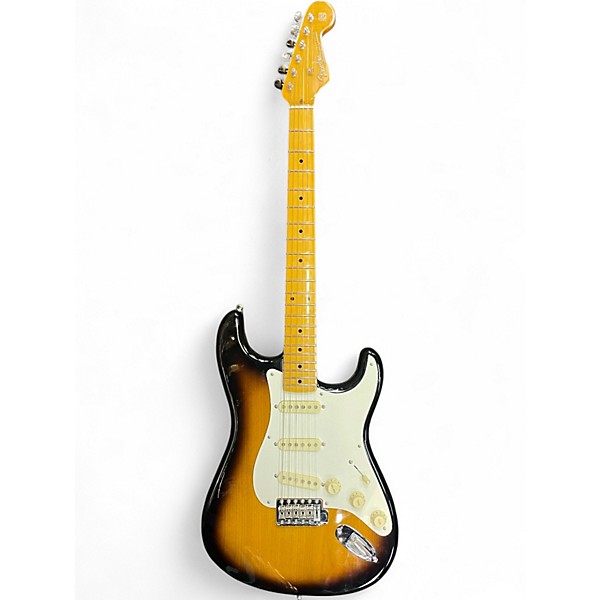 Used Fender ERIC JOHNSON VIRGINIA STRATOCASTER 2 Color Sunburst Solid Body Electric Guitar