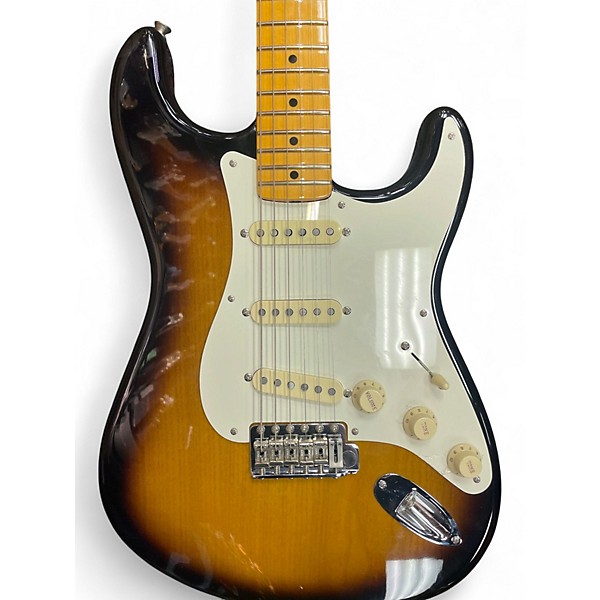 Used Fender ERIC JOHNSON VIRGINIA STRATOCASTER 2 Color Sunburst Solid Body Electric Guitar