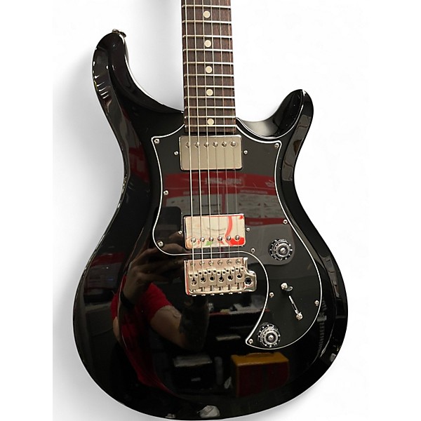 Used PRS S2 Standard 24 Black Solid Body Electric Guitar