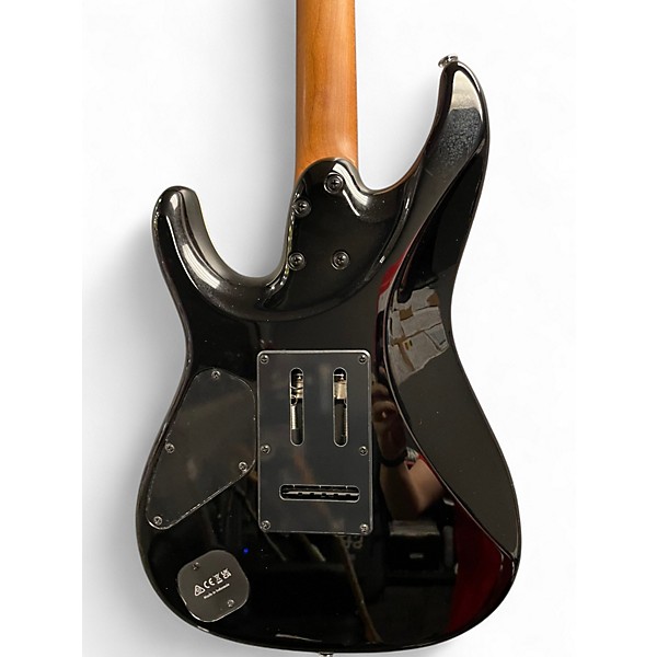 Used Ibanez AZ42P1 Black Solid Body Electric Guitar