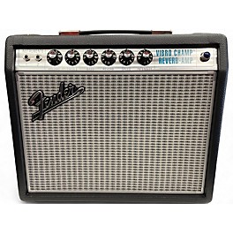 Used Fender 68 CUSTOM VIBRO CHAMP REVERB Tube Guitar Combo Amp