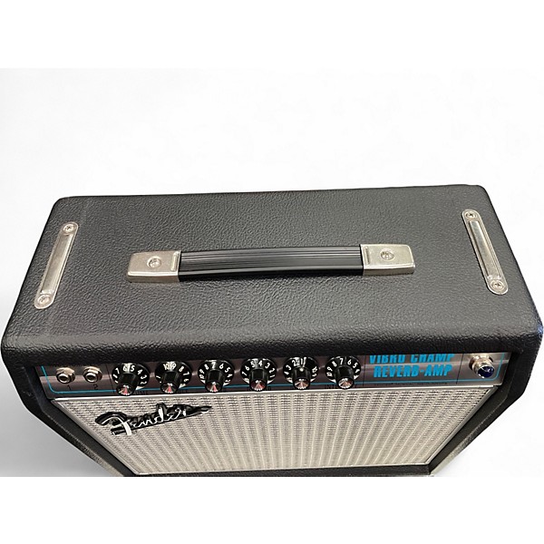Used Fender 68 CUSTOM VIBRO CHAMP REVERB Tube Guitar Combo Amp