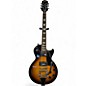 Used Epiphone Les Paul Standard Plain Top with Bigsby 2 Tone Sunburst Solid Body Electric Guitar thumbnail