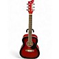 Used Jay Turser JJ43F Red Acoustic Guitar