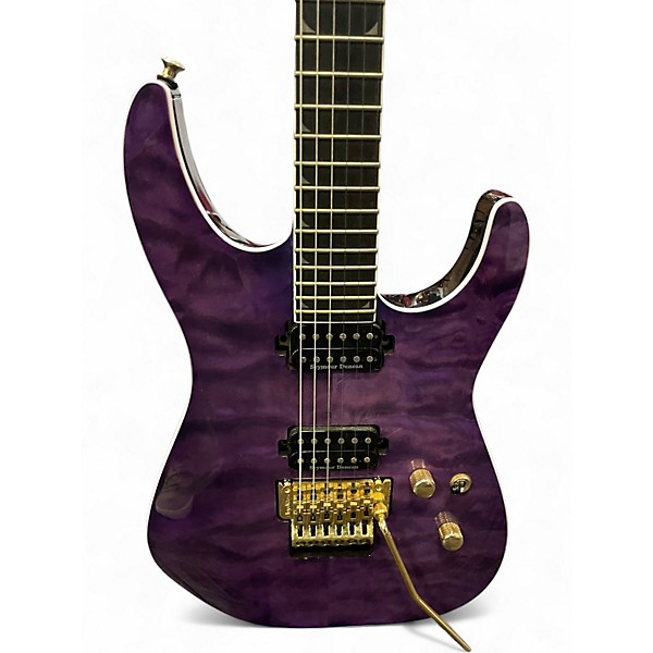 Used 2022 Jackson SL2 Pro Series Soloist Purple Solid Body Electric Guitar