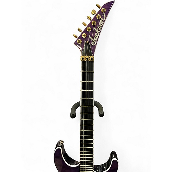 Used 2022 Jackson SL2 Pro Series Soloist Purple Solid Body Electric Guitar