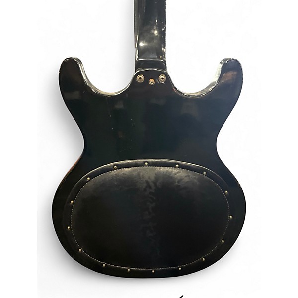 Vintage 1969 Hohner Black Widow Bass Black Electric Bass Guitar