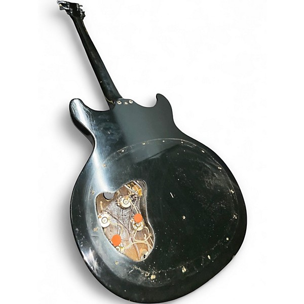Vintage 1969 Hohner Black Widow Bass Black Electric Bass Guitar