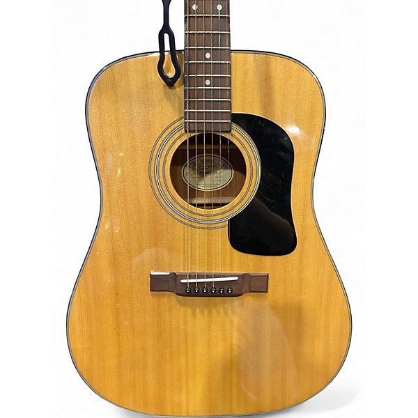 Used Washburn D10 Natural Acoustic Guitar