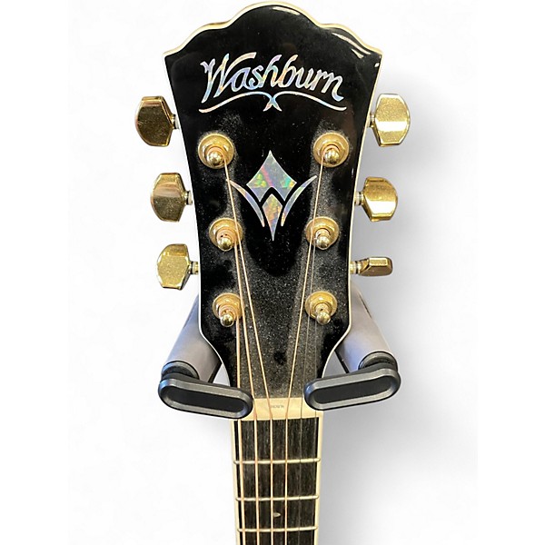 Used Washburn EA55GA Tobacco Burst Acoustic Electric Guitar
