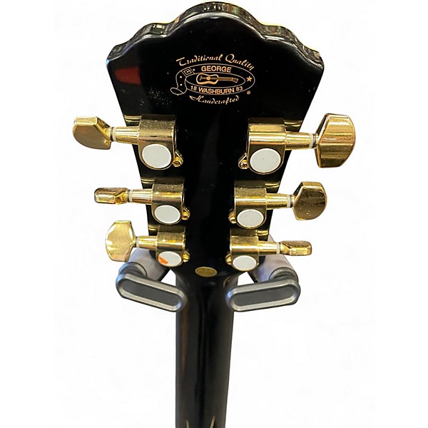 Used Washburn EA55GA Tobacco Burst Acoustic Electric Guitar