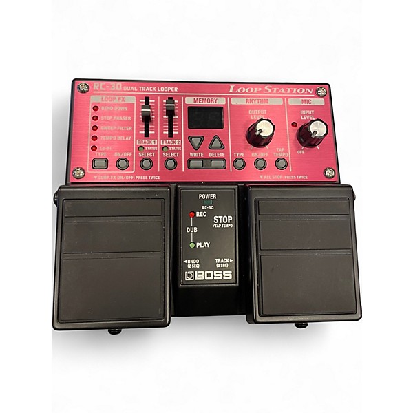 Used BOSS RC30 Loop Station Twin Pedal