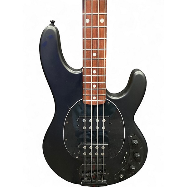 Used Sterling by Music Man STING RAY Black Electric Bass Guitar