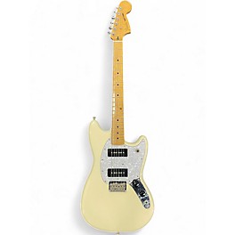 Used Fender Player Mustang Olympic White Solid Body Electric Guitar